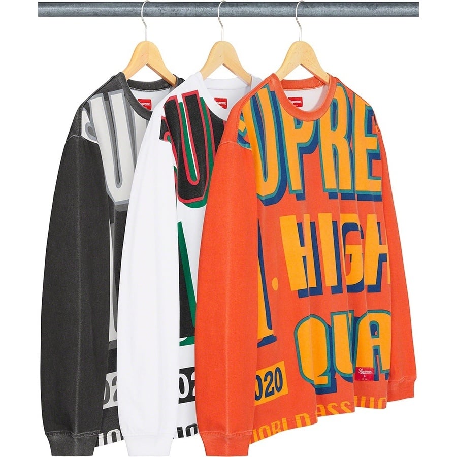World Class L/S Top - fall/winter 2020 - Supreme