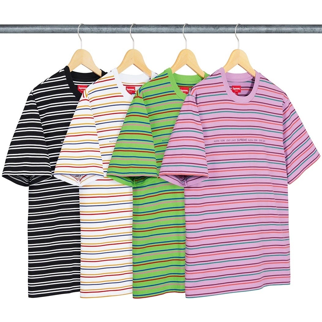 Supreme Stati Uniti Stripe S/S Top (fall/winter 2020) - $88.00