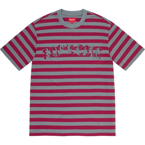Supreme Stripe Appliqué S/S Top - Colorway