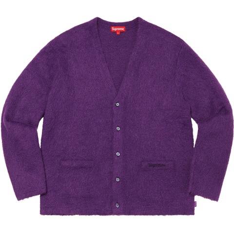 トップス supreme brushed mohair cardigan Brushed Mohair Cardigan - fall/winter 2020 - Supreme
