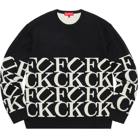 Fuck Sweater - fall/winter 2020 - Supreme