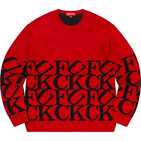 Supreme Fuck Sweater - Colorway