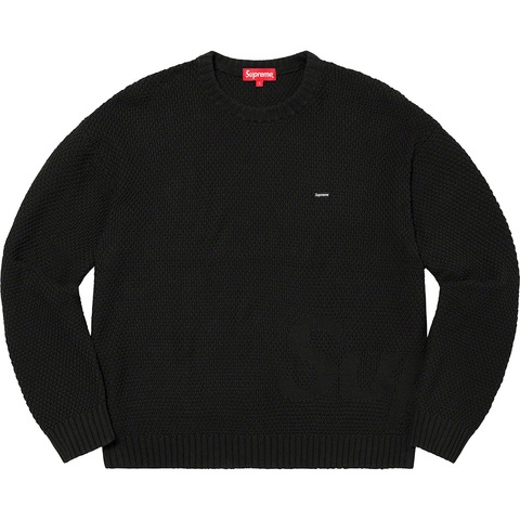 Textured Small Box Sweater - SupremeCommunity