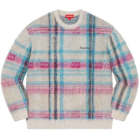 Brushed Plaid Sweater - fall/winter 2020 - Supreme