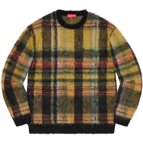 Brushed Plaid Sweater - fall/winter 2020 - Supreme