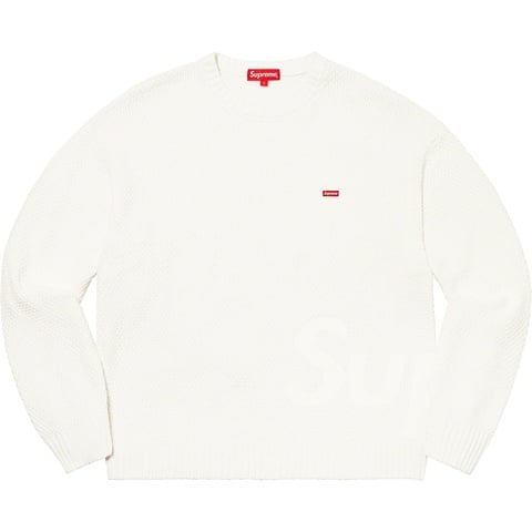Textured Small Box Sweater - SupremeCommunity