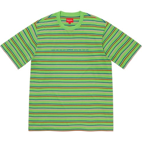 Supreme Stati Uniti Stripe S/S Top - Colorway