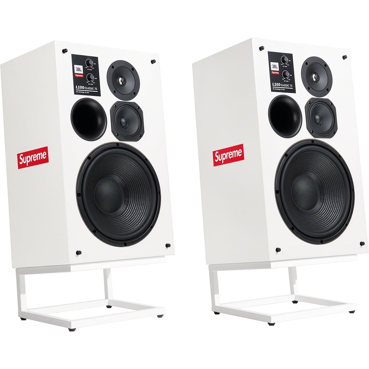 Supreme Supreme®/JBL® L100 Classic Speakers (Set of 2) (fall/winter 2021) - $6500.00