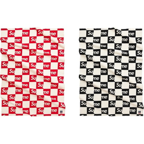 布団・毛布 Supreme Faribault Woolen Checkerboard Supreme®/Faribault Woolen Mill Checkerboard Wool Throw - Supreme