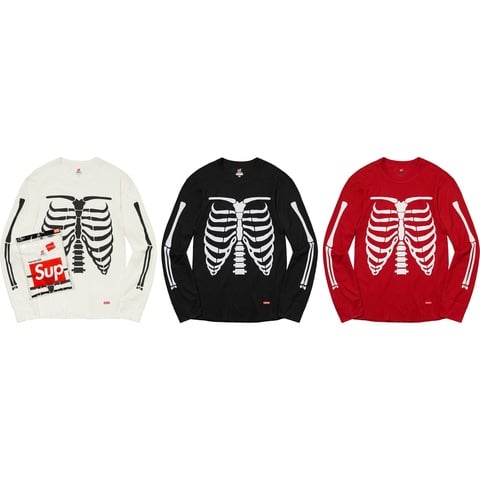 Supreme®/Hanes® Bones Thermal Crew (1 Pack) - Supreme
