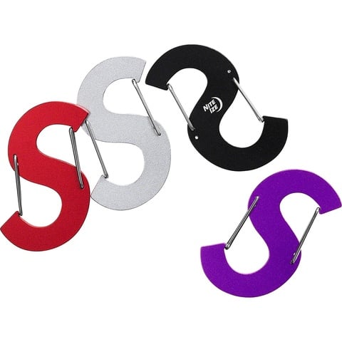 Supreme S Logo Keychain ブラック Supreme®/Nite Ize S Logo Keychain - Supreme