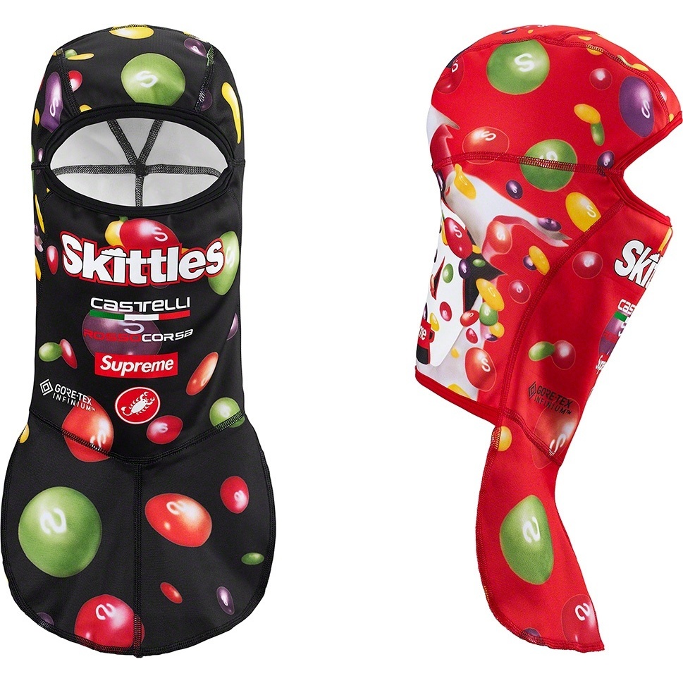 Supreme Supreme®/Skittles®/<wbr>Castelli Balaclava (fall/winter 2021) - $68.00