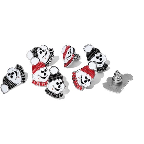 Supreme Snowman Pin - $8.00