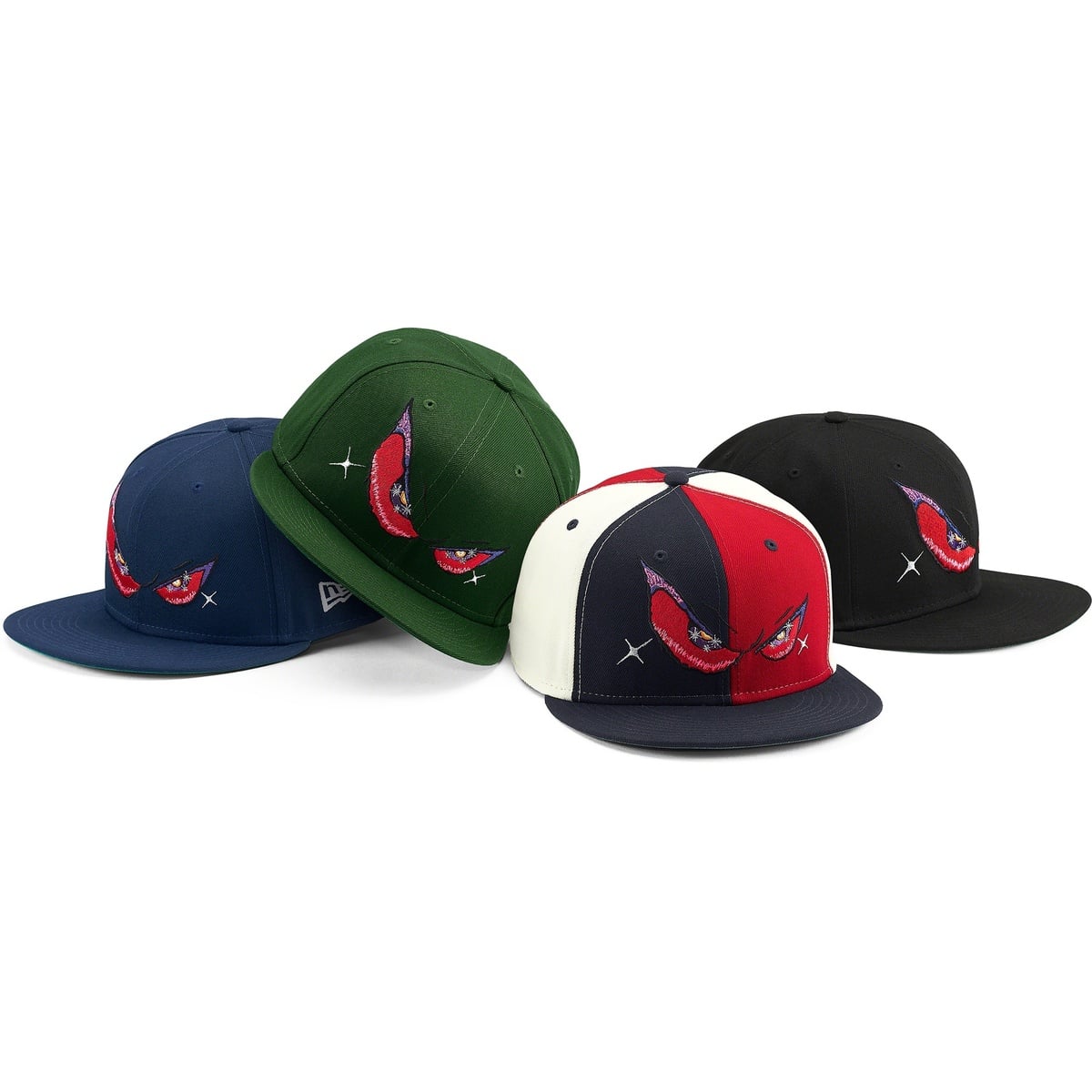 supreme EYES New Era black 葵産業 7 5/8 Eyes New Era® | Supreme 21fw