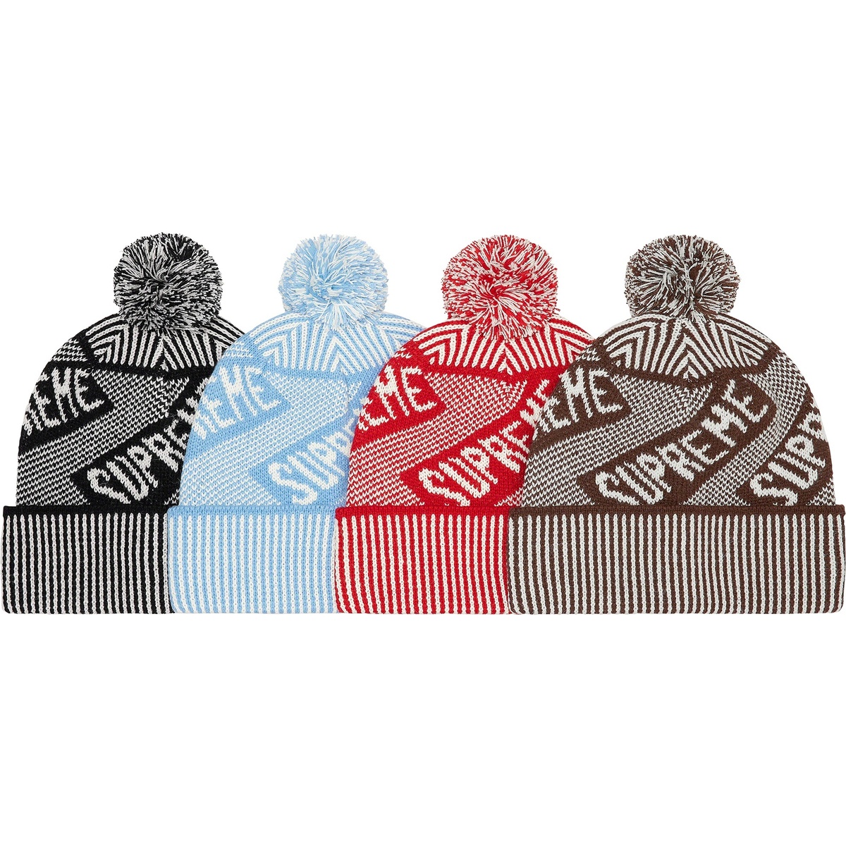Supreme Banner Beanie (fall/winter 2021) - $38.00