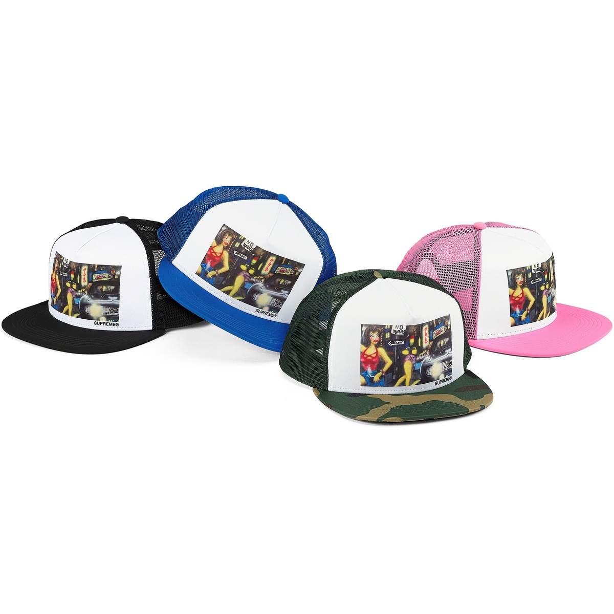 シュプリーム Supreme Lady Pink Mesh Back Buy Supreme Lady Pink Mesh Back 5-Panel 'Black' - FW21H122 BLACK