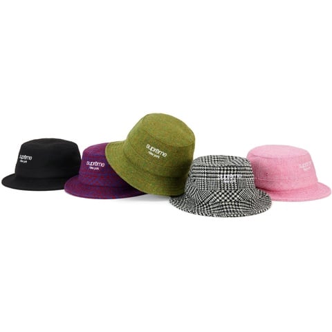Supreme Harris Tweed Classic Logo Crusher - $60.00