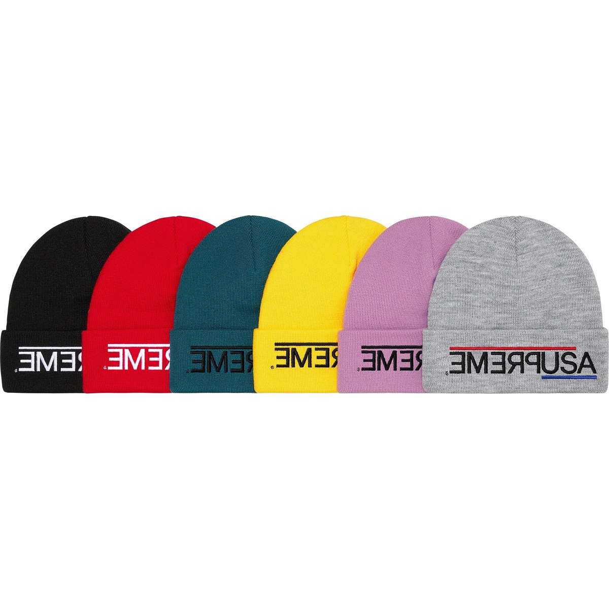 Supreme USA Beanie (fall/winter 2021) - $38.00