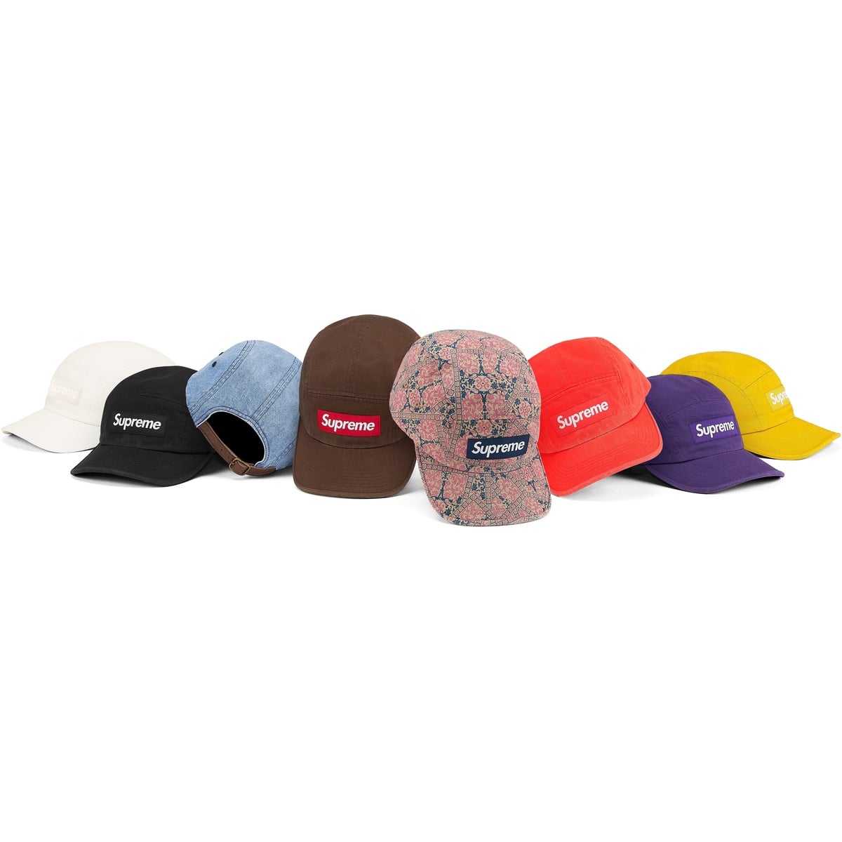Washed Chino Twill Camp Cap - SupremeCommunity