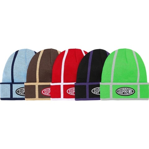 Supreme Grid Beanie - $38.00