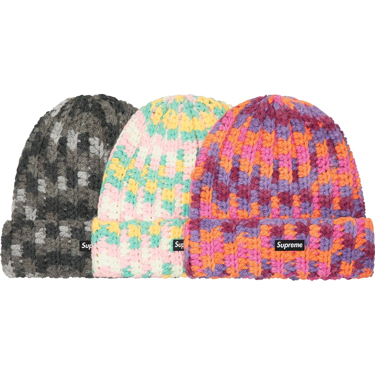 Crochet Beanie - fall/winter 2021 - Supreme
