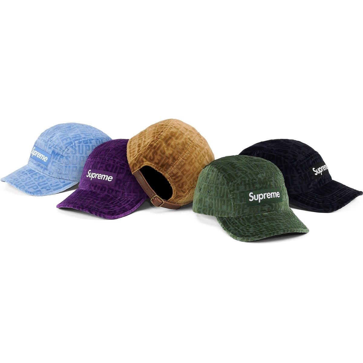 Velvet Pattern Camp Cap - fall/winter 2021 - Supreme
