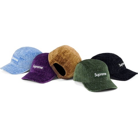 Velvet Pattern Camp Cap - fall/winter 2021 - Supreme