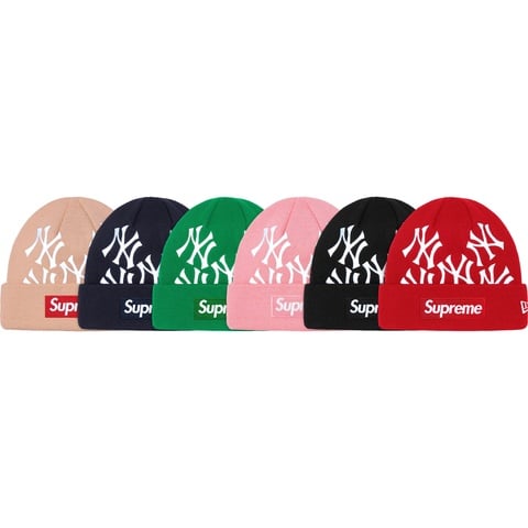 帽子 Supreme New york Yankees Box Logo Beanie Supreme x New Era FW21 New York Yankees Box Logo Beanie Black | eBay