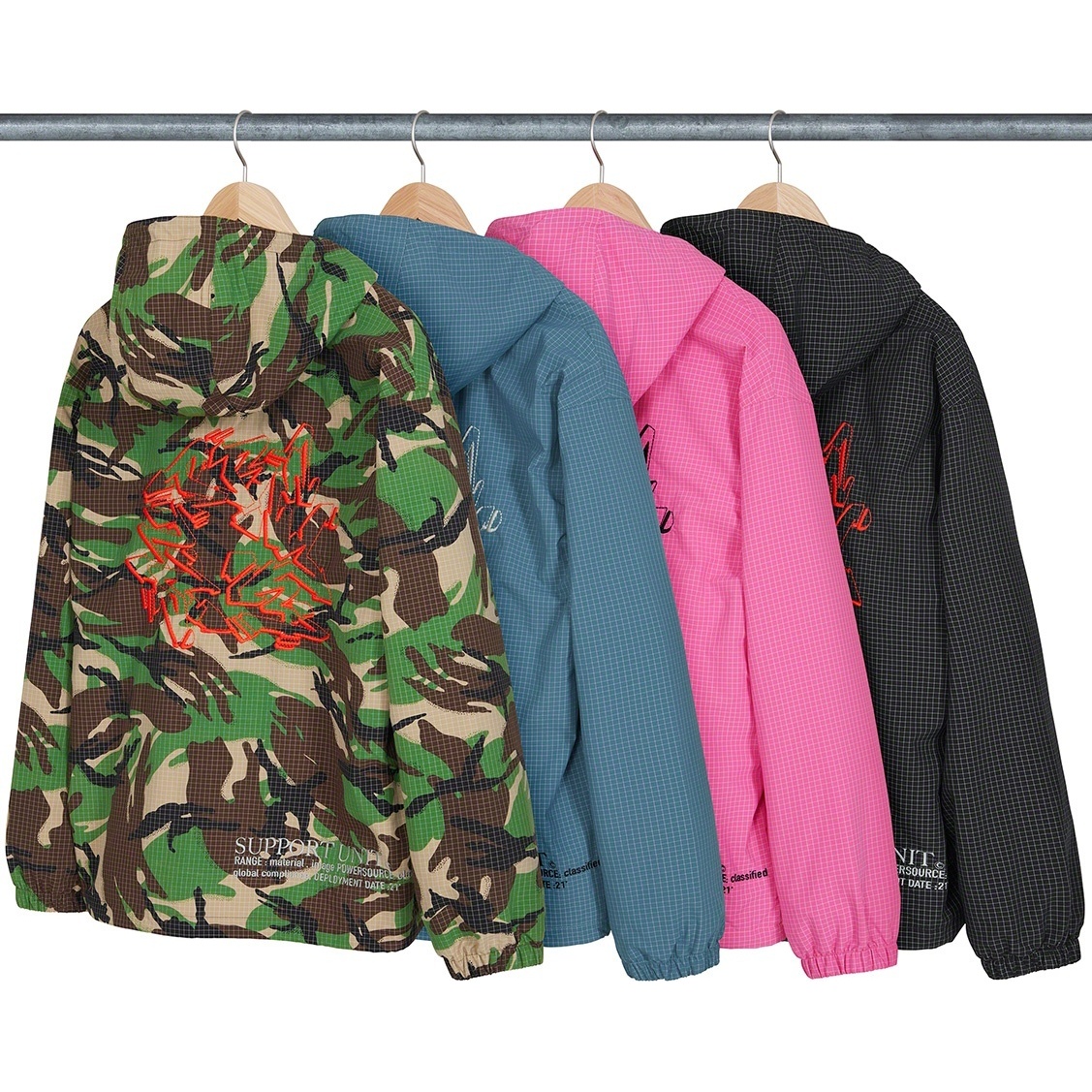 Support Unit Nylon Ripstop Jacket - Supreme