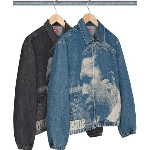Supreme John Coltrane A Love Supreme Denim Harrington Jacket - $278.00