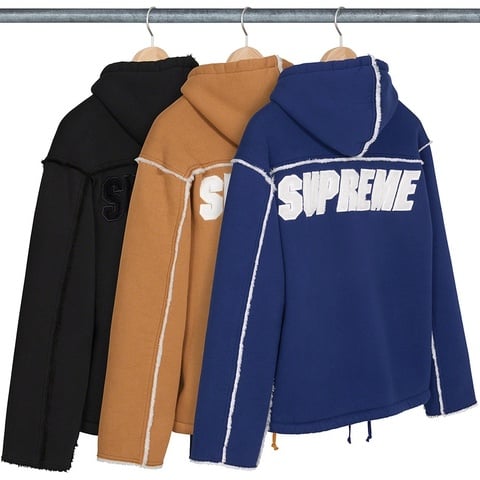怪*7様 Supreme Faux Shearling Hooded Jacke Faux Shearling Hooded Jacket - fall/winter 2021 - Supreme