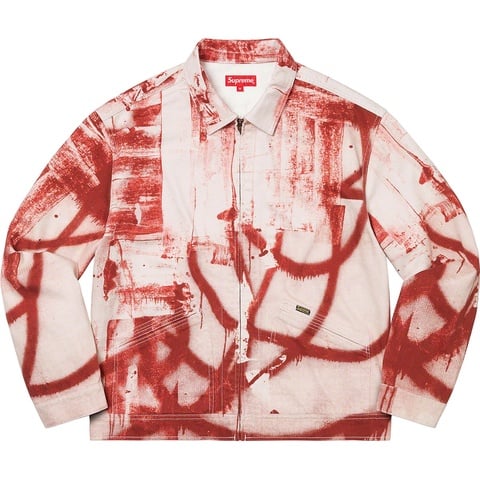 Christopher Wool/Supreme Denim Work Jacket - Supreme