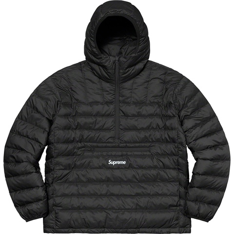 Micro Down Half Zip Hooded Pullover - Supreme