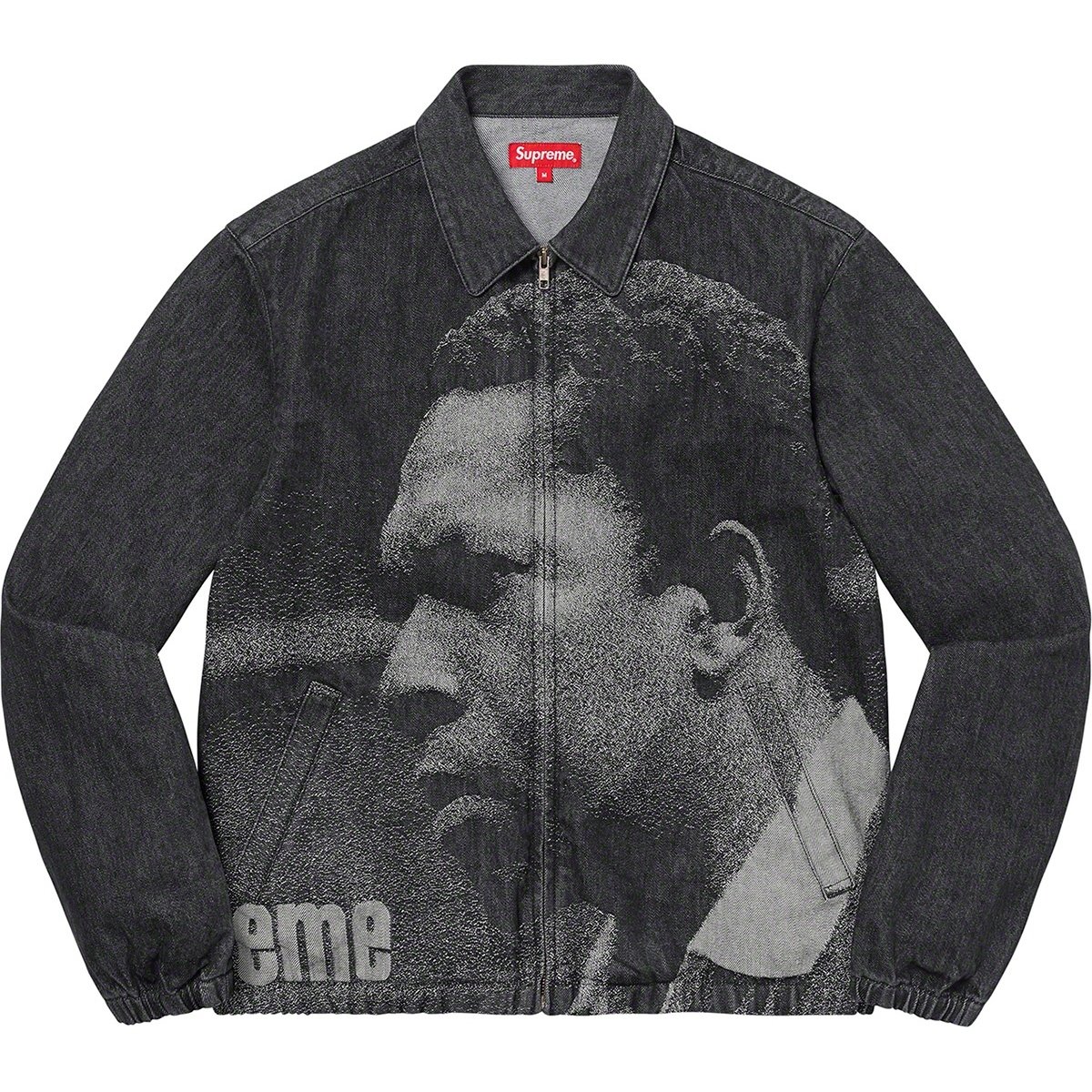 Supreme John Coltrane A Love Supreme Denim Harrington Jacket (FW21) - $278