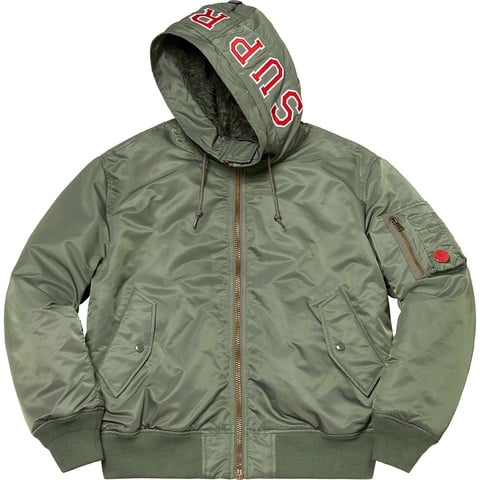 Supreme Hooded MA-1 - Colorway