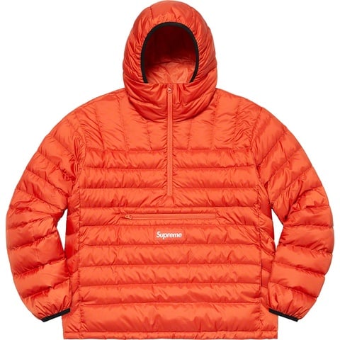 Supreme Micro Down Half Zip Hooded Pullover - Colorway