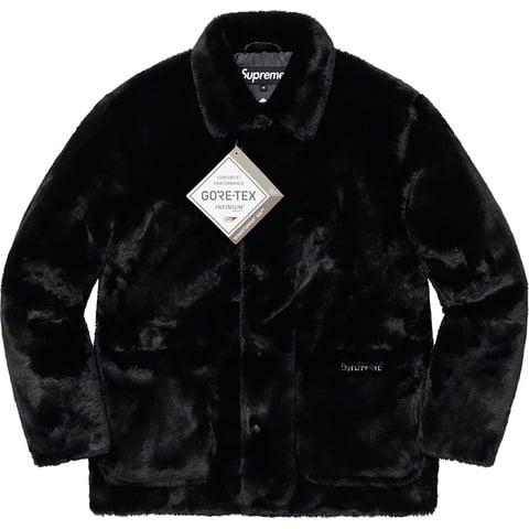 2-Tone Faux Fur Shop Coat - fall/winter 2021 - Supreme