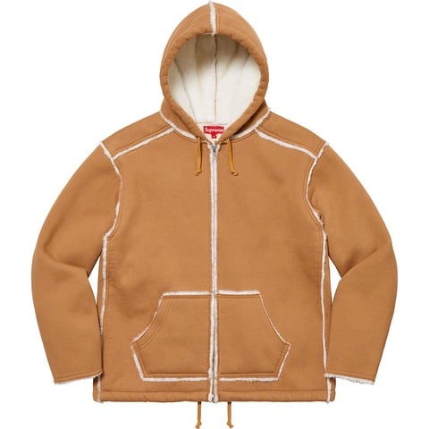 Faux Shearling Hooded Jacket - fall/winter 2021 - Supreme