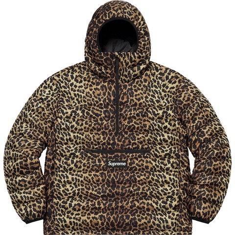 Micro Down Half Zip Hooded Pullover - Supreme