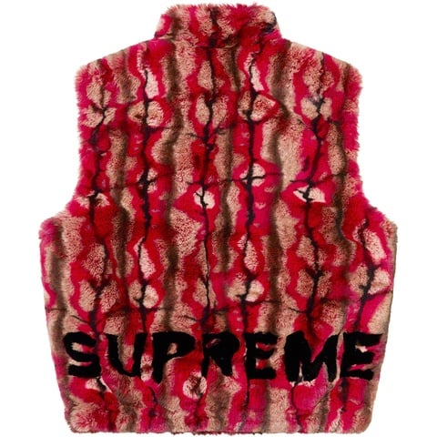Faux Fur Hooded Vest - fall/winter 2021 - Supreme