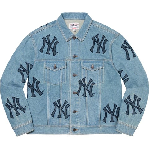 Supreme Supreme®/New York Yankees™Denim Trucker Jacket - Colorway