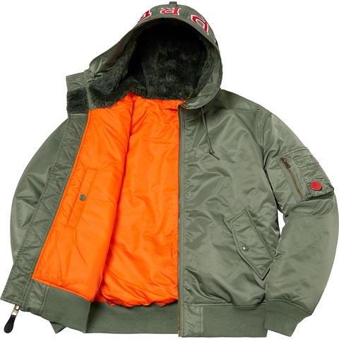 Hooded MA-1 - fall/winter 2021 - Supreme