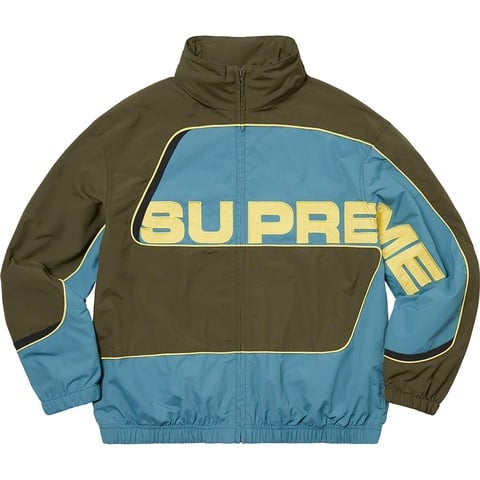 Supreme S Paneled Track Jacket - Colorway