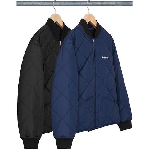 Quit Your Job Quilted Work Jacket - Supreme