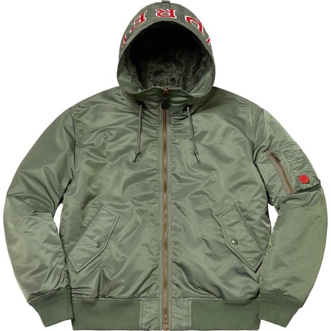 Supreme Hooded MA-1 - Colorway