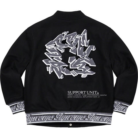 Supreme Support Unit Varsity Jacket - Colorway