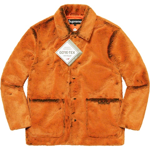 Supreme 2-Tone Faux Fur Shop Coat - Colorway