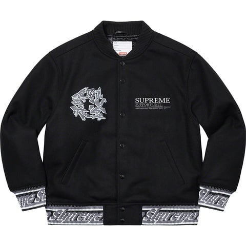Supreme Support Unit Varsity Jacket - Colorway