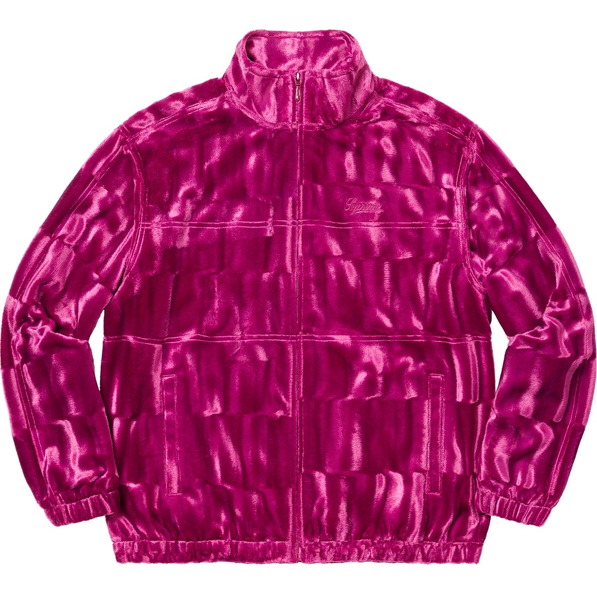 Supreme Velour Track Jacket (FW21) - $138