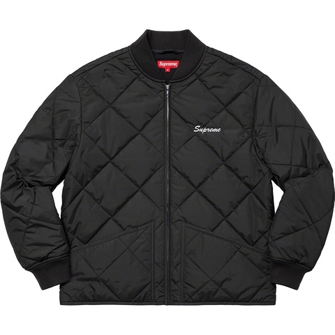 Quit Your Job Quilted Work Jacket - Supreme